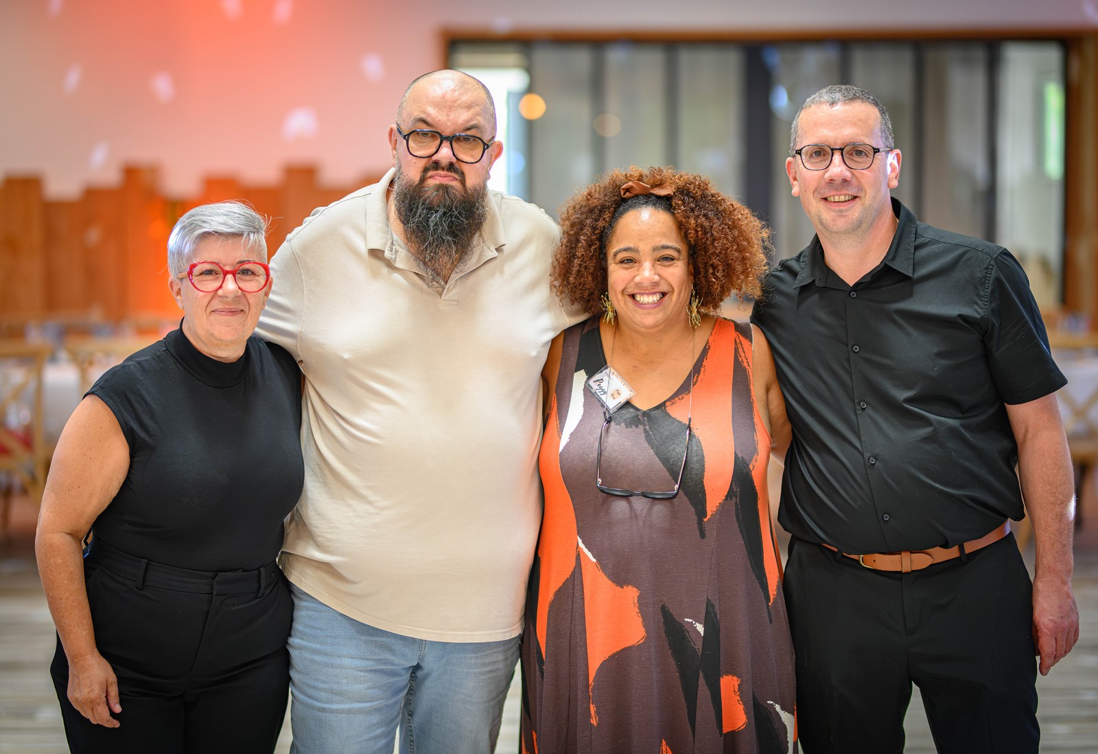 Convivialité entre prestataires présents le jour J
